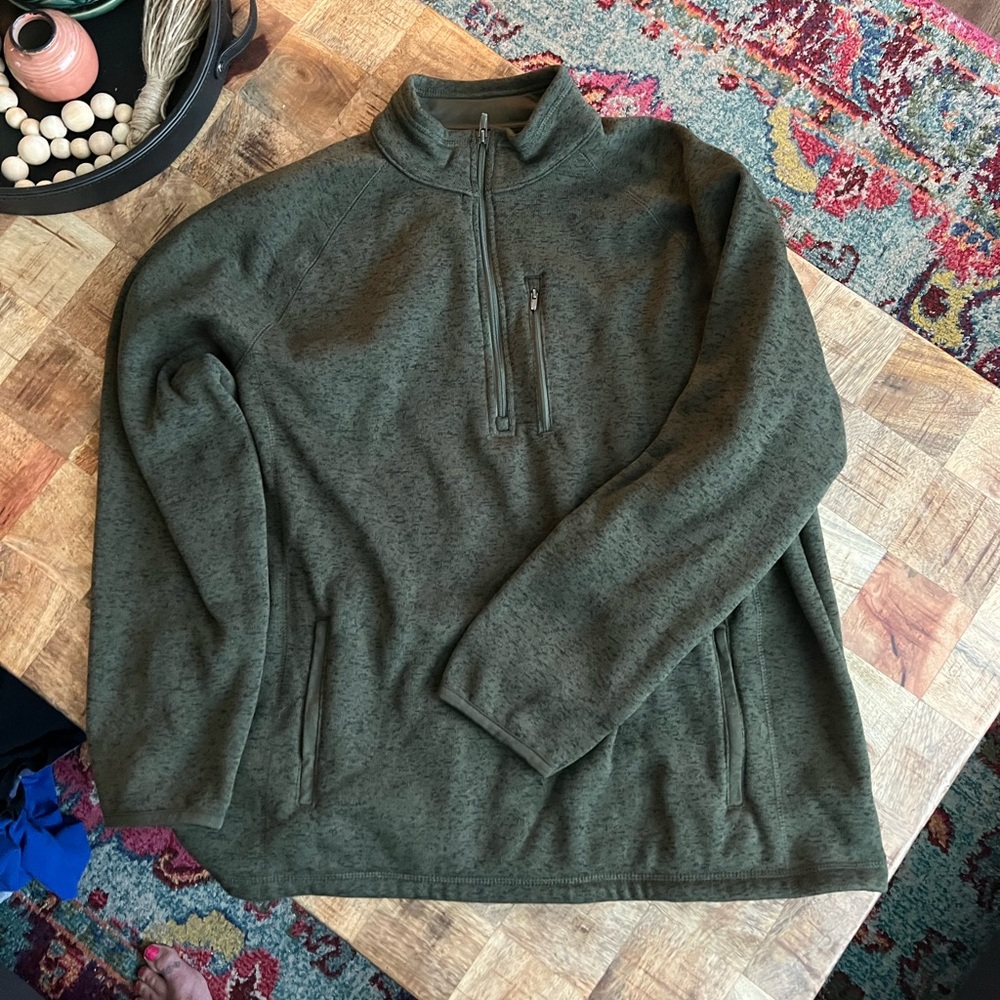 Men’s Fleece Army Green